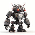 Tiny Rebel Character Robot. Generative AI Royalty Free Stock Photo