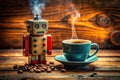 Tiny Robotic Brewmaster A Futuristic Fusion of Technology and Caffeine