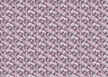 Tiny Seamless vector pattern repeat with a purple and grey floral fantasy