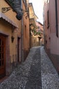 Tiny street in village Malcesine