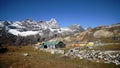 Tiny village in the Everest base camp trek