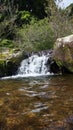 A Tiny waterfall in forest