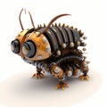 Tiny Worm Robot. Generative AI