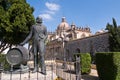 Tio Pepe statue at Jerez, Spain