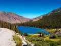 Tioga Pass Lake Sierra Nevada Mountains Royalty Free Stock Photo