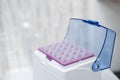 Tip Box with five militers tips for automatic pipette