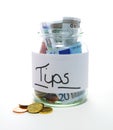 Tip jar Royalty Free Stock Photo