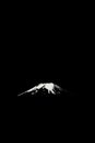 The tip of mount Fuji Royalty Free Stock Photo