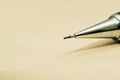 Tip of sharp mechanical pencil Royalty Free Stock Photo