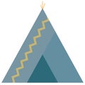 Tipi teepee vector eps illustration by crafteroks