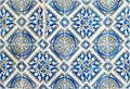 Tipical azulejo background