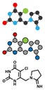 Tipiracil cancer drug molecule thymidine phosphorylase inhibitor.