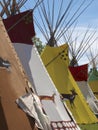 Tipis at Calgary Stampede