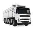 Tipper Dump Truck Isolated Royalty Free Stock Photo