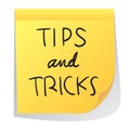 Tips nd Tricks