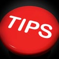 Tips Switch Shows Help Suggestions Or Instructions Royalty Free Stock Photo