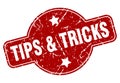 tips & tricks stamp Royalty Free Stock Photo