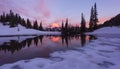 Tipsoo Lake at Sunrise