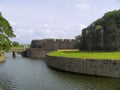 Tipu Sultan Fort wall, Palakkad, Kerala, India Royalty Free Stock Photo