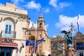 Tipycal old town of Malta. Royalty Free Stock Photo