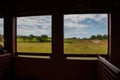 Tiradentes, SAO JOAO DEL REI, Minas Gerais, Brazil: Retro train Old May Smoke in Tiradentes ,a touristic Colonial Unesco World Royalty Free Stock Photo