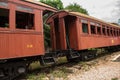 Tiradentes, SAO JOAO DEL REI, Minas Gerais, Brazil: Retro train Old May Smoke in Tiradentes ,a touristic Colonial Unesco World Royalty Free Stock Photo