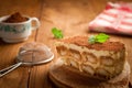 Tiramisu Cake Royalty Free Stock Photo