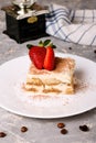 Tiramisu - Classical Dessert with Coffee