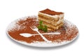 Tiramisu dessert Royalty Free Stock Photo