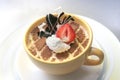Tiramisu TiramisÃÂ¹ dessert Royalty Free Stock Photo