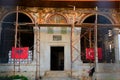 TIRANA, ALBANIA: The Et'hem Bey Mosque in Skanderbeg Square in the center of Tirana. Royalty Free Stock Photo