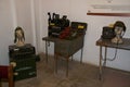 TIRANA, ALBANIA: Interior of a military bunker in Tirana, now the Bunker Art Museum.