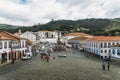 Tirandentes Square in Ouro Preto, Minas Gerais, Brazil