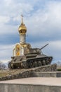 Tank Monument in Tiraspol, Moldova