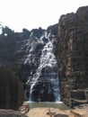 Tirathgarh falls, bastar, chattisgarh Royalty Free Stock Photo