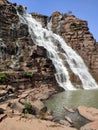 Tirathgarh falls in Chhattisgarh state Royalty Free Stock Photo