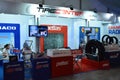 Tire center booth at Philippine International Motor Show in Pasay, Philippines