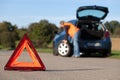 Tire change Royalty Free Stock Photo