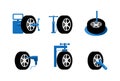 Tire fitting services and equipment