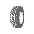 Tire logo vector icon illustration design template Royalty Free Stock Photo