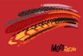 Tire Moto Racing Background