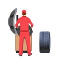 Tire Production and Repairment Service, Mechanic