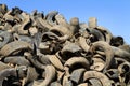 Tire Recycling Yard
