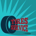 Tire service poster