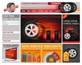 Tire shop website