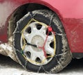 Tire snow chains