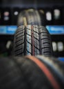 The tire tread.