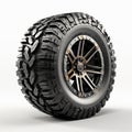 Award-winning Frogcore All Terrain Tire With Gold Wheels