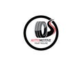 tire,wheels of automotive icon logo vectortemplate