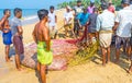 The tired fishermen, Bentota